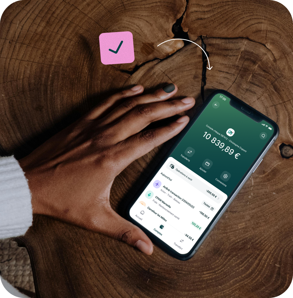 Linxo Lab app screenshot